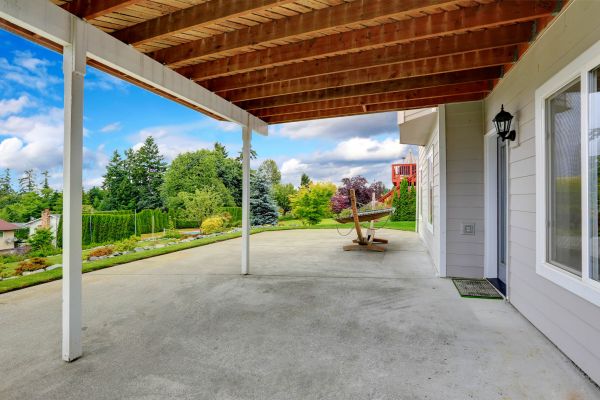 Backyard Patio Installation in Sandy