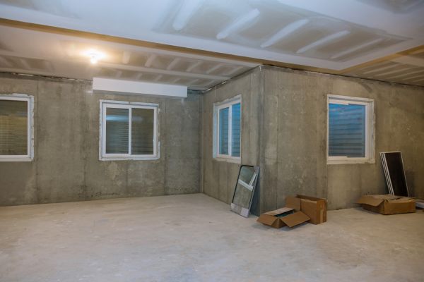 Basement Concrete Installation in Sandy
