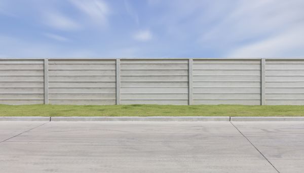 Concrete Fence Installation in Sandy