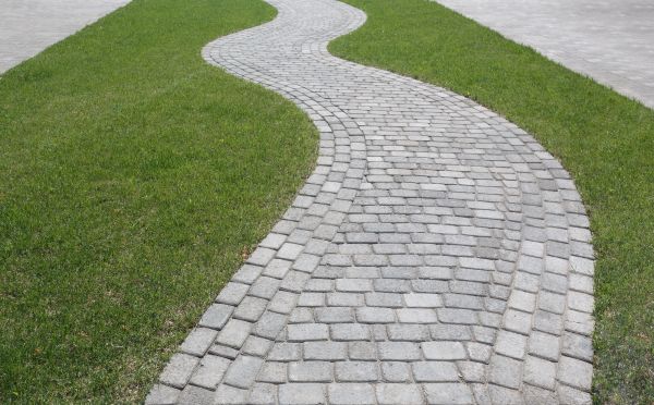 Footpath Paving in Sandy