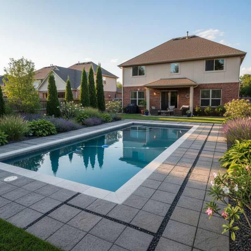 Concrete Pool Patio Installation