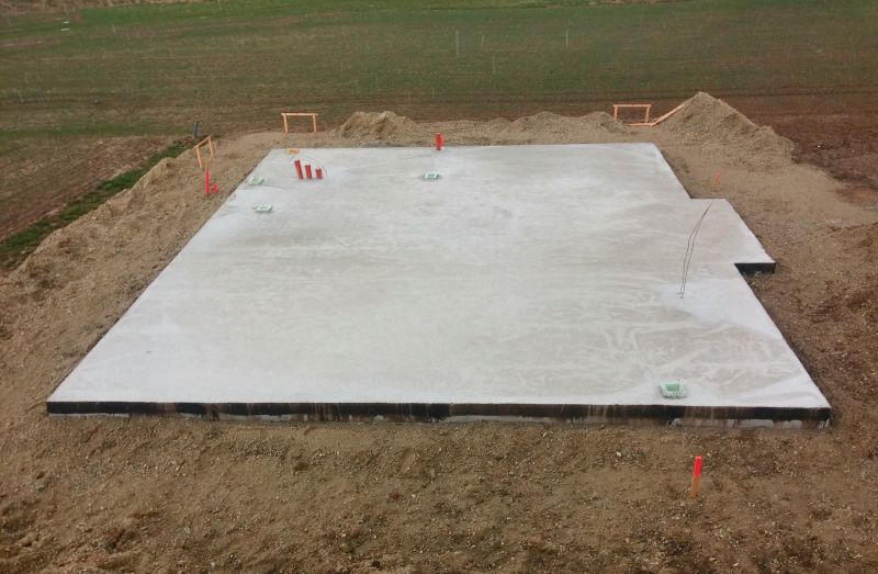Concrete Slab Laying